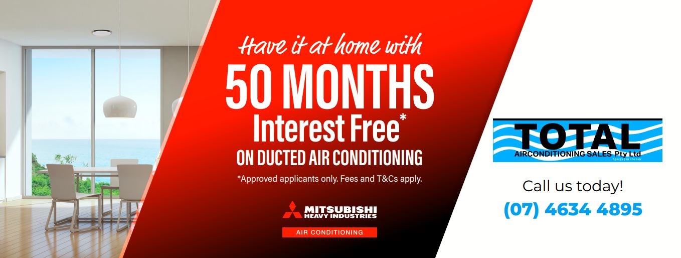 Promo Banner — Total Air Conditioning Sales in Toowoomba QLD
